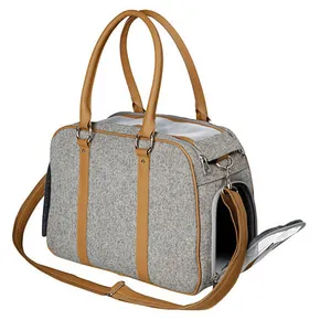 Torba transportowa HELEN 19 x 28 x 40 cm szara (maks. 10 kg)